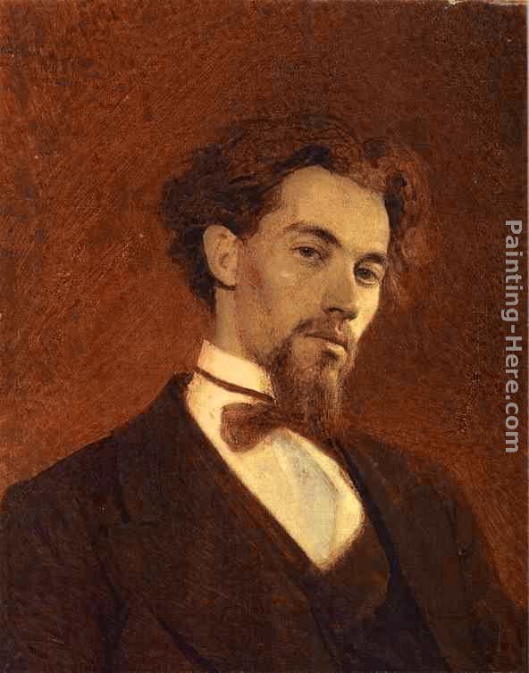 Ivan Nikolaevich Kramskoy Portrait of the Artist Konstantin Savitsky